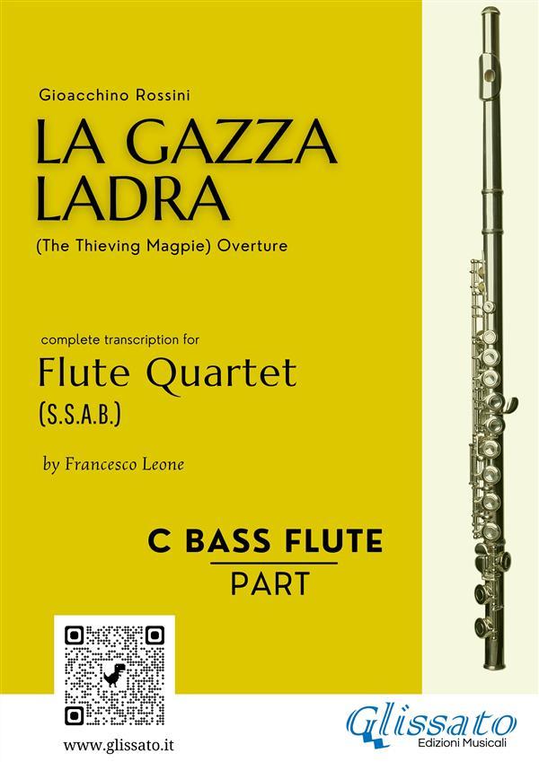 Bass Flute part of La Gazza Ladra overture for Flute Quartet