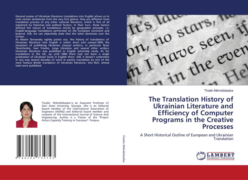 The Translation History of Ukrainian Literature and Efficiency of Computer Programs in the Creative Processes