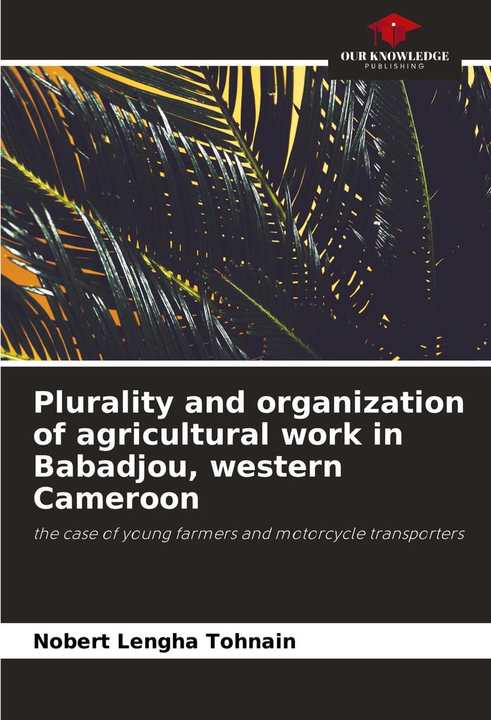 Plurality and organization of agricultural work in Babadjou western Cameroon