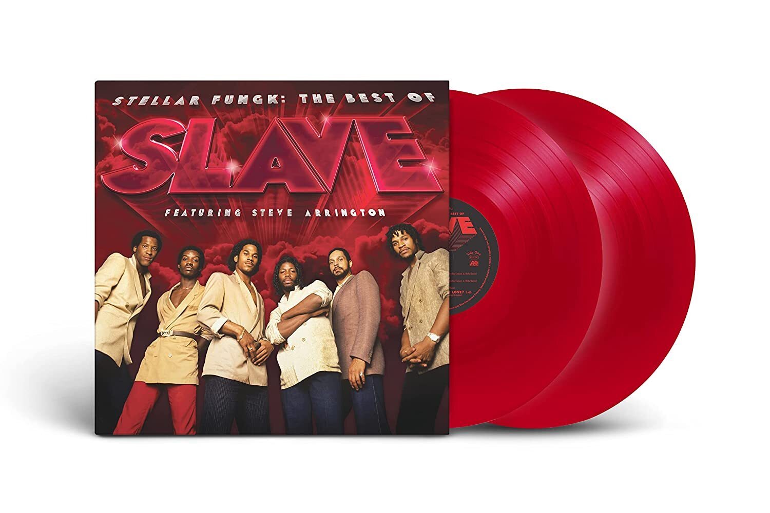 Stellar Fungk: The Best of Slave featuring Steve Arrington - Ruby Red Vinyl 2 Schallplatte (COLOURE
