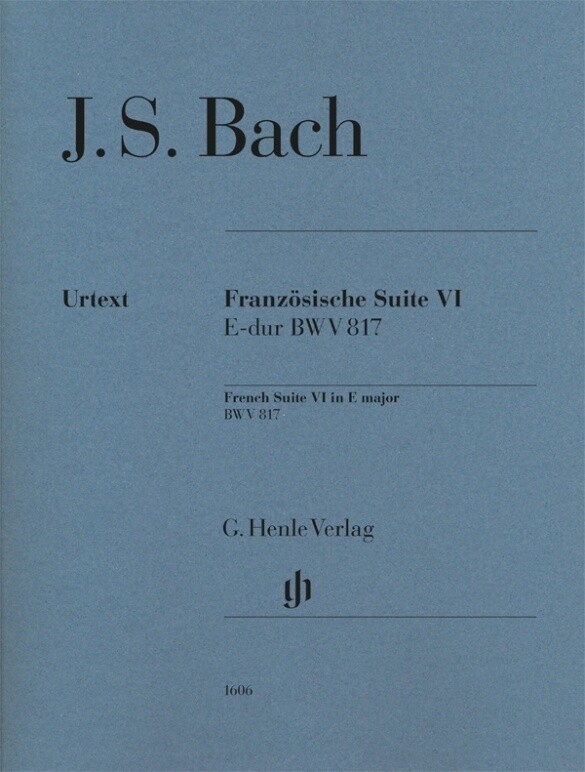 Johann Sebastian Bach - Französische Suite VI E-dur BWV 817
