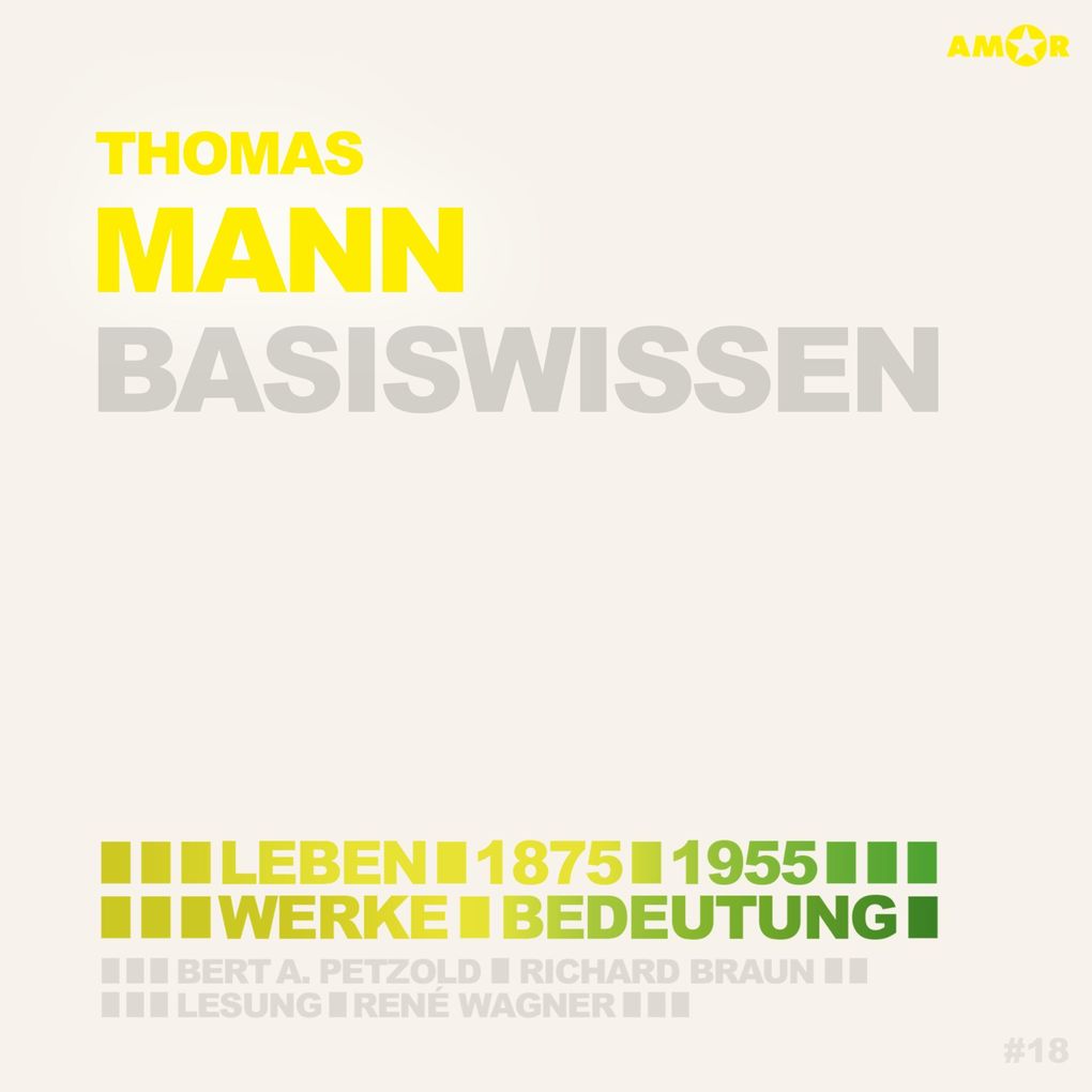 Thomas Mann (1875-1955) - Leben Werk Bedeutung - Basiswissen