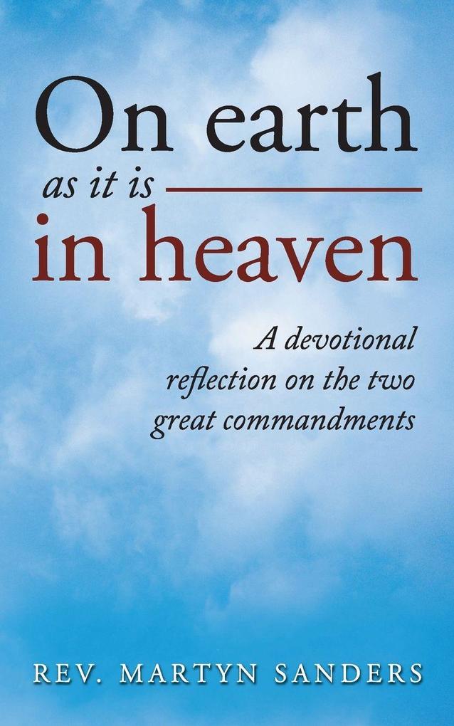 On earth as it is in heaven
