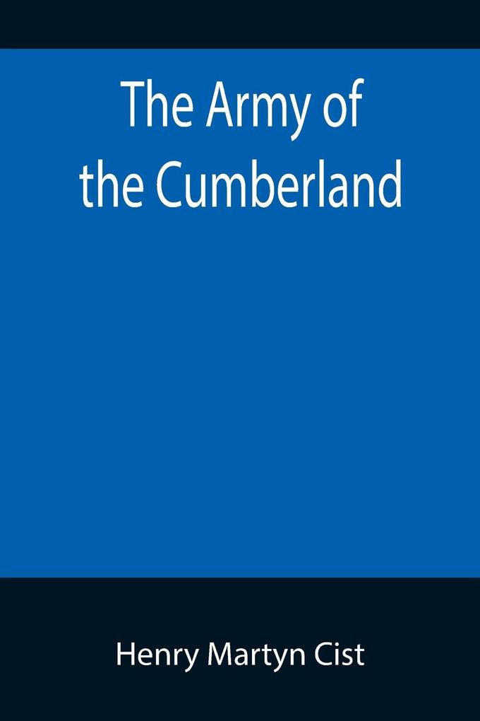 The Army of the Cumberland