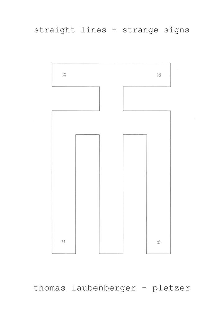 straight lines - strange signs