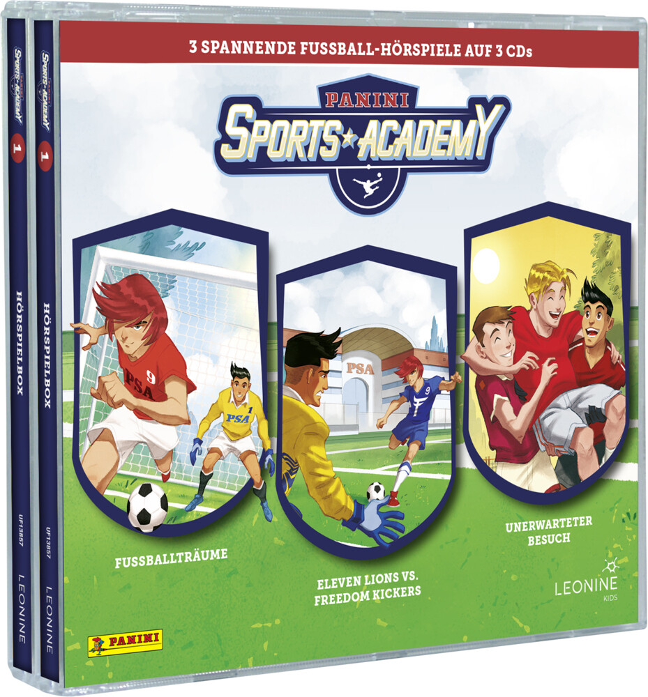 Panini Sports Academy (Fußball) Hörspielbox. Box.1 3 Audio-CD