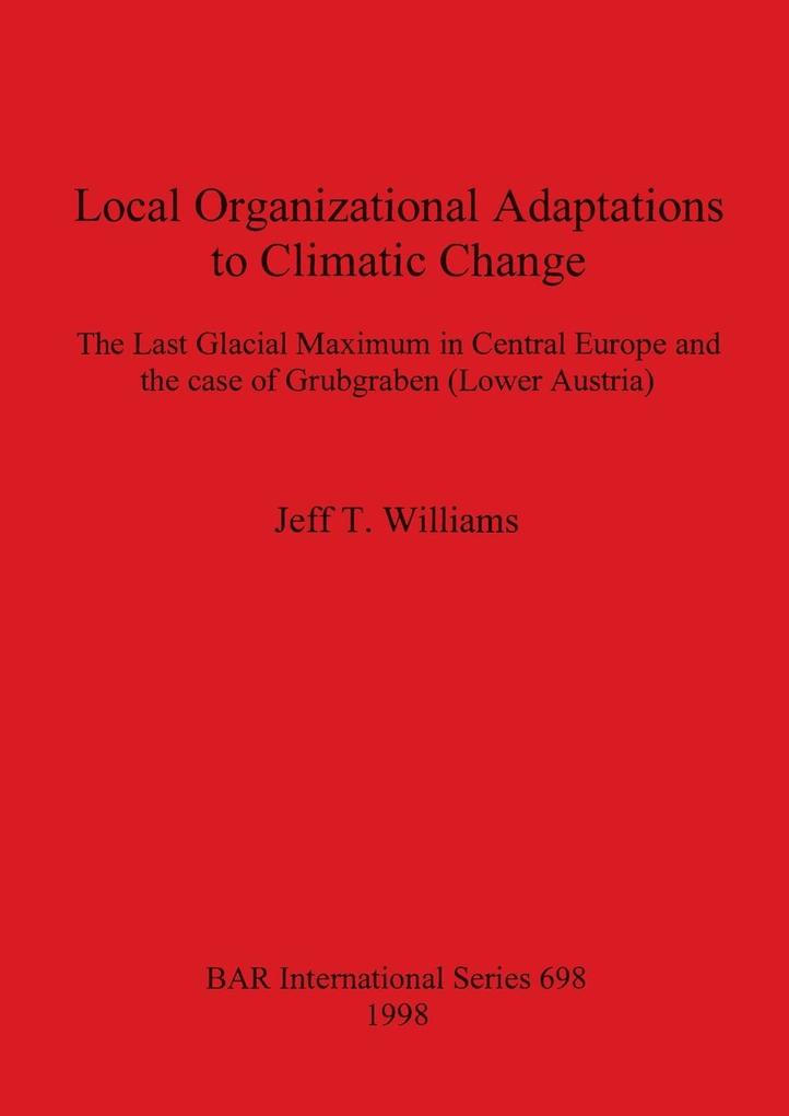Local Organizational Adaptations to Climatic Change