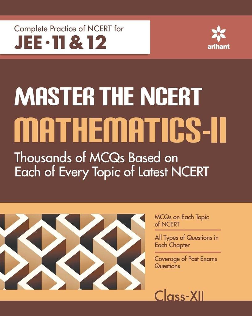 Master The NCERT Mathematics Vol-2