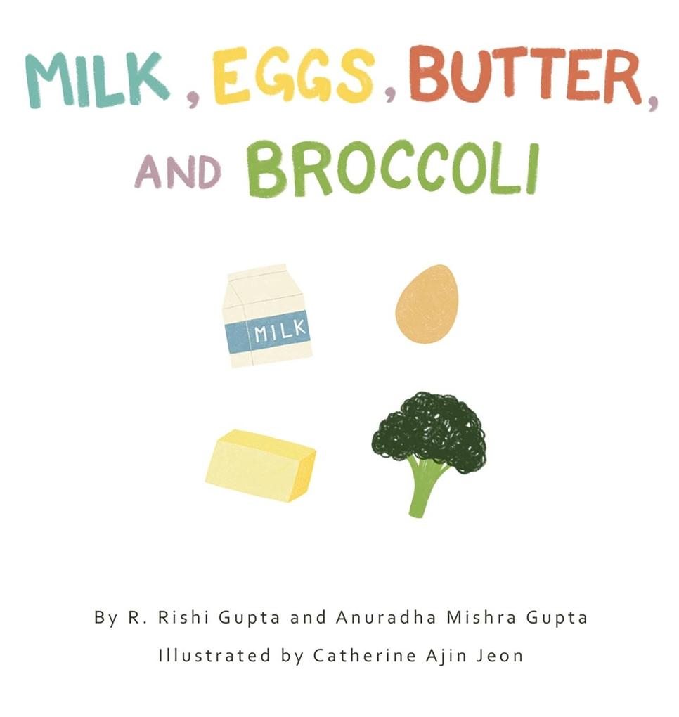 Milk Eggs Butter and Broccoli