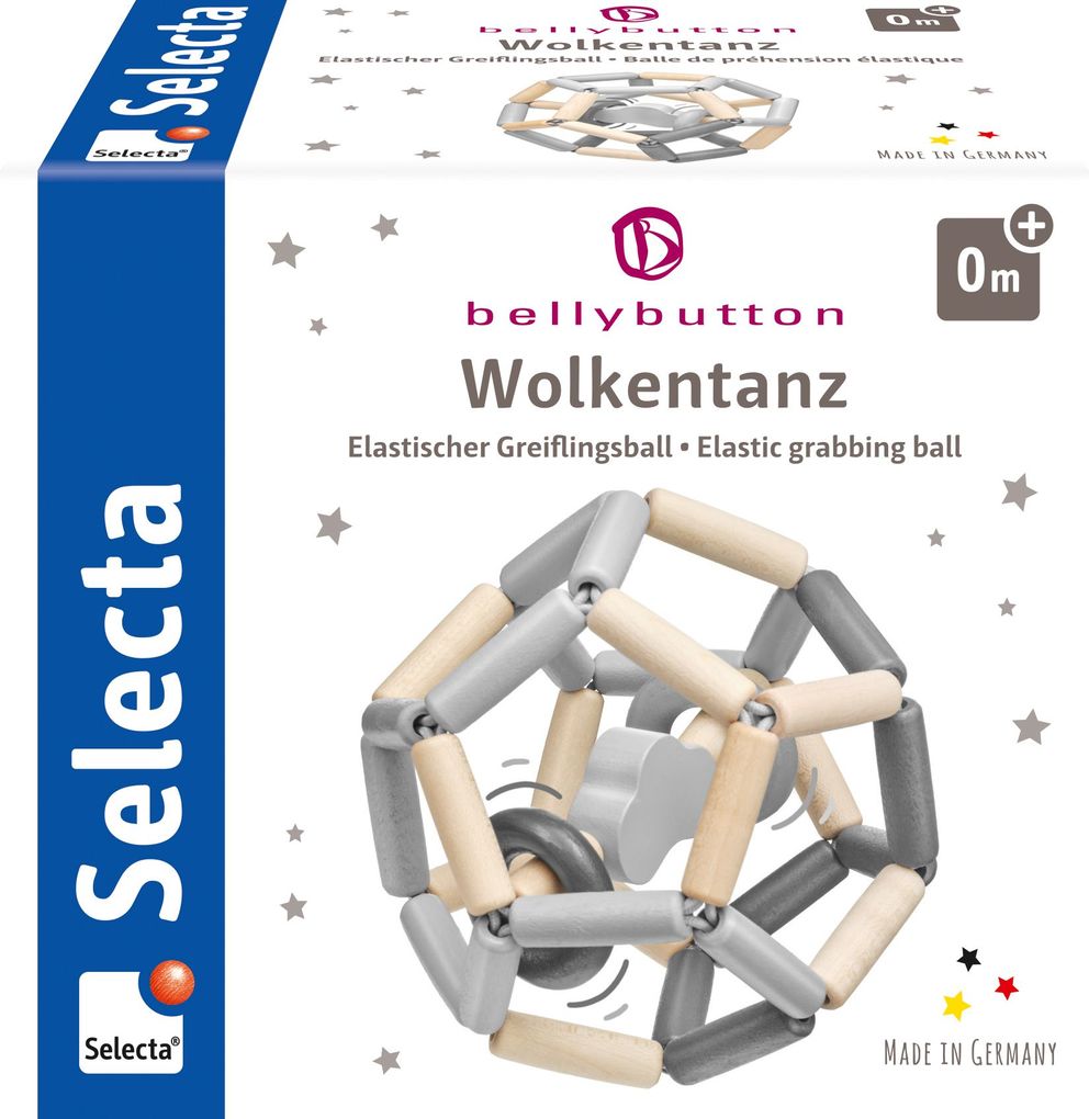 Schmidt Spiele - Selecta - bellybutton by Selecta - Wolkentanz Greiflingsball 115 cm