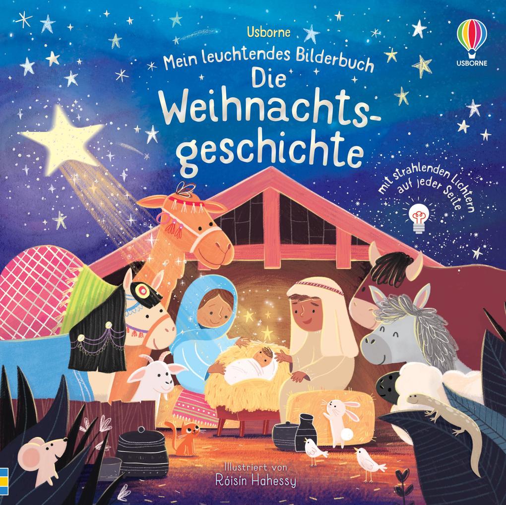 Mein leuchtendes Bilderbuch: Die Weihnachtsgeschichte: mit Lichtern auf jeder Seite (Meine leu... - Bild 3