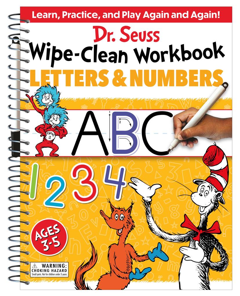 Image of Dr. Seuss Wipe-Clean Workbook: Letters and Numbers