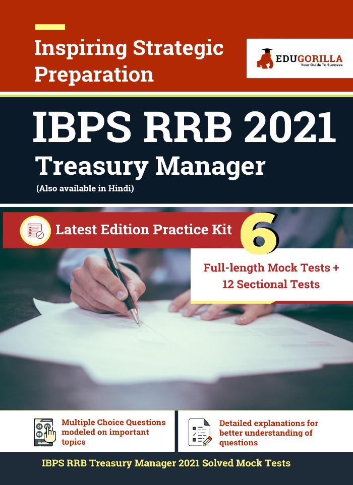 IBPS RRB Treasury Manager 2021 Exam | 6 Full-length Mock Tests + 12 Sectional Tests (Solved) | Latest Edition Regional Rural Bank Book as per Syllabus