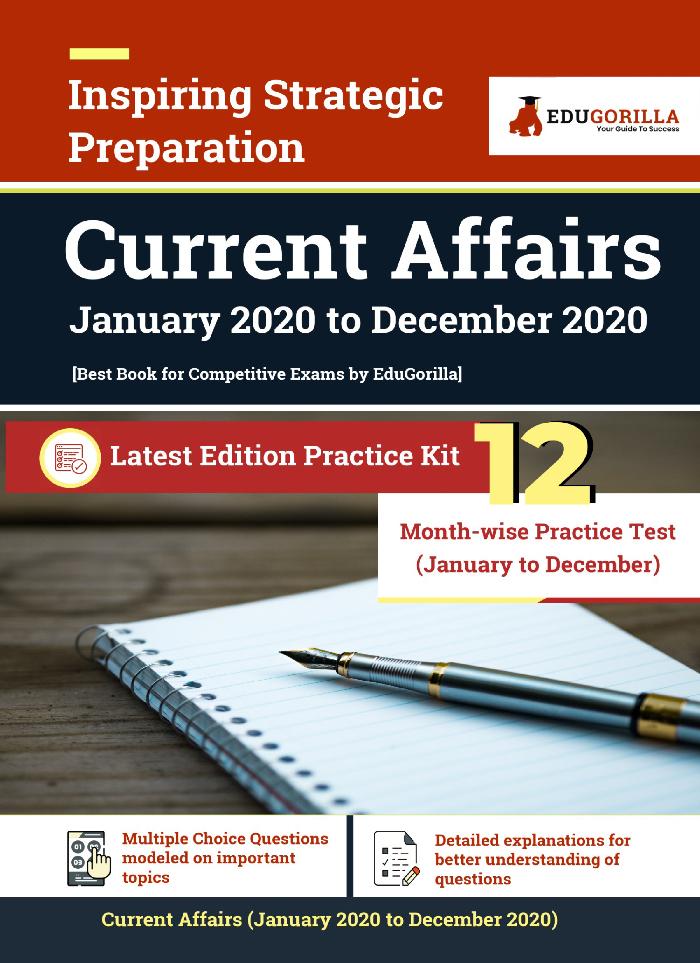 All Current Affairs of 2020 | Covers January to December 2020 CA for Competitive Exams | MCQ in English by EduGorilla