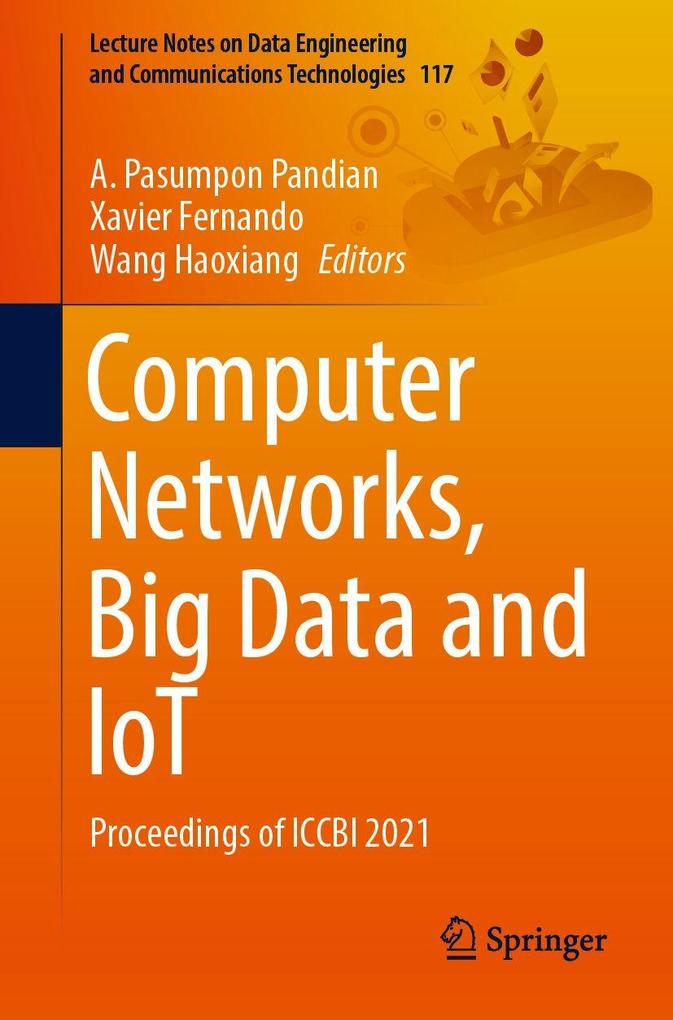 Computer Networks Big Data and IoT