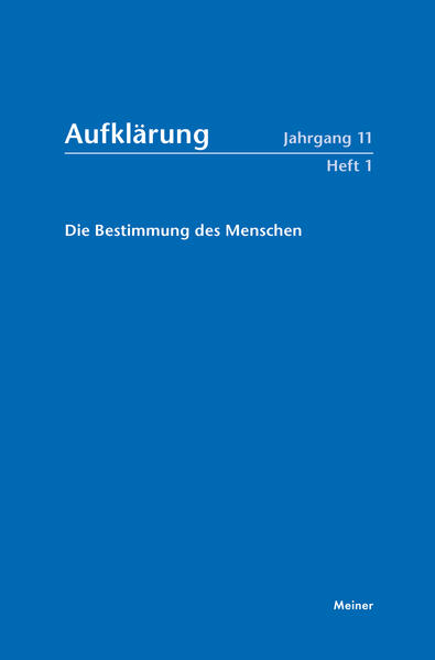 Die Bestimmung des Menschen