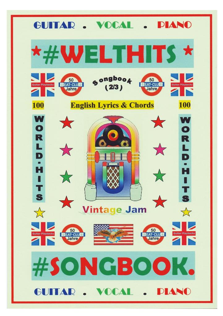 100 Englische Welthits (2/3) + 100 Gitarren-Playbacks (MP3)