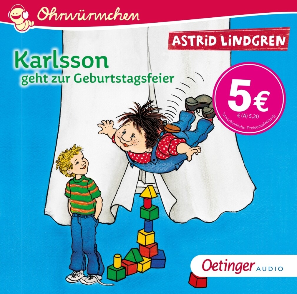 Karlsson geht zur Geburtstagsfeier 1 Audio-CD