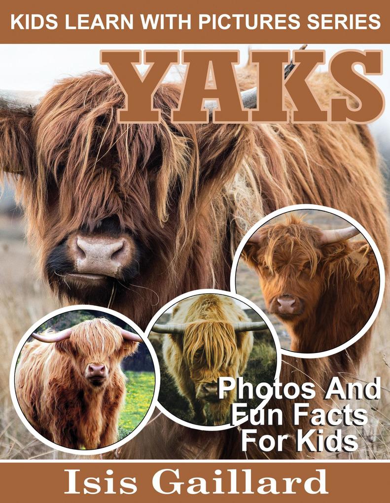 Yaks Photos and Fun Facts for Kids (Kids Learn With Pictures #89)
