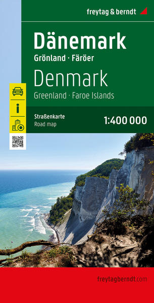Dänemark Straßenkarte 1:400.000 freytag & berndt