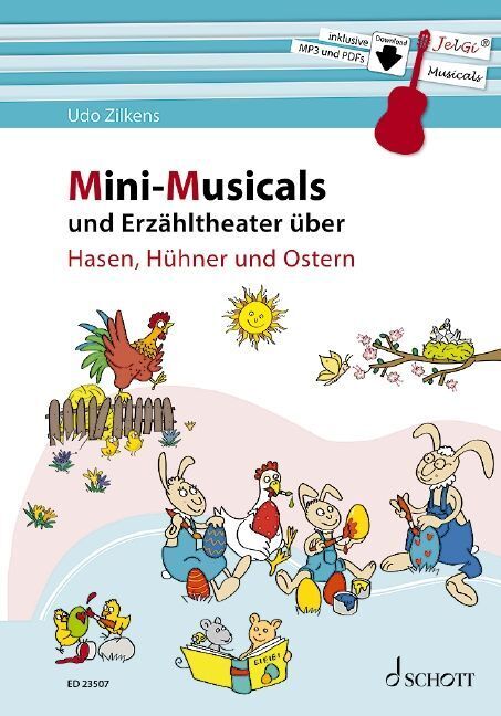 Mini-Musicals und Erzähltheater über Hasen Hühner und Ostern