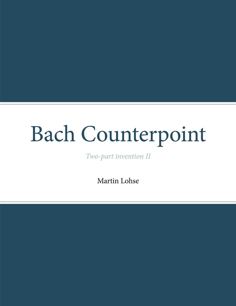 Bach Counterpoint