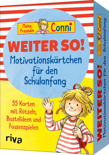 Image of Meine Freundin Conni - Weiter so! - Motivationskärtchen für den Schulanfang
