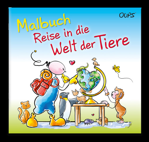 Image of Oups Malbuch - Reise in die Welt der Tiere