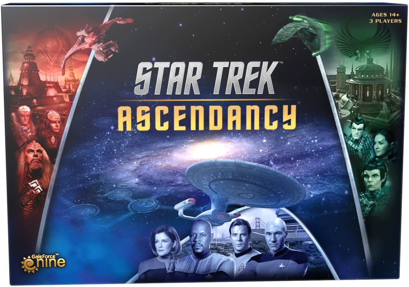 Gale Force Nine GF9ST001 - Star Trek: Ascendancy Brettspiel