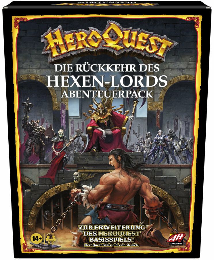 Image of - HeroQuest - Die Rückkehr des Hexen-Lords Abenteuerpack, Erweiterung