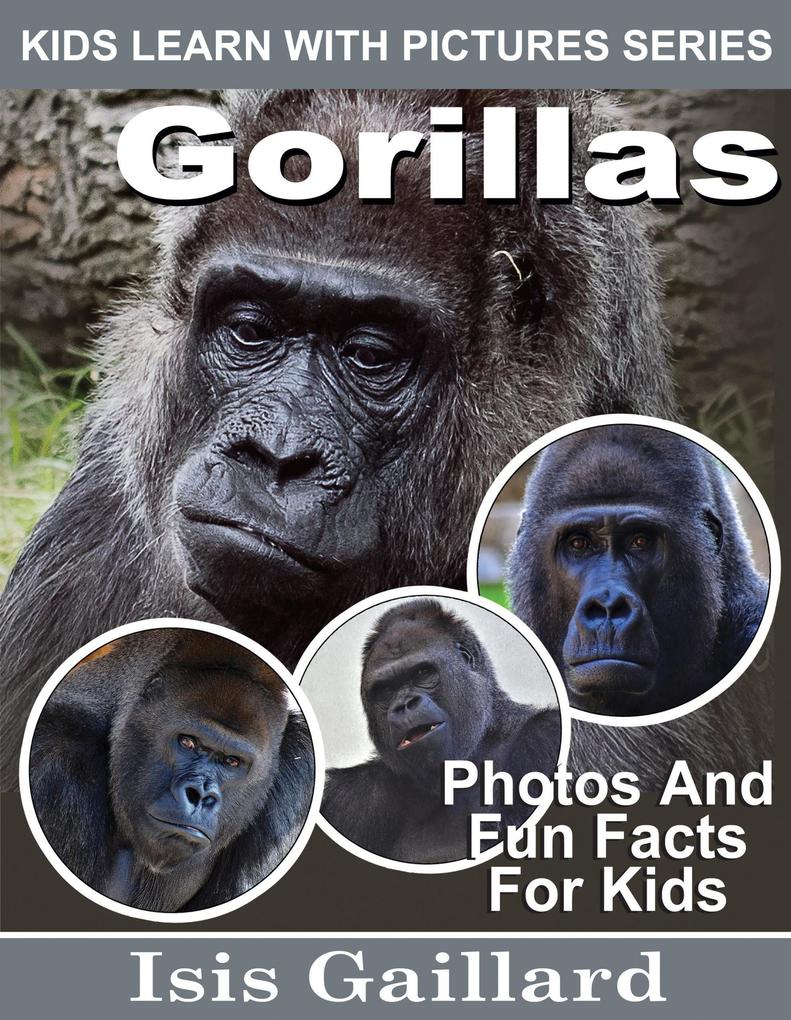 Gorillas Photos and Fun Facts for Kids (Kids Learn With Pictures #104)
