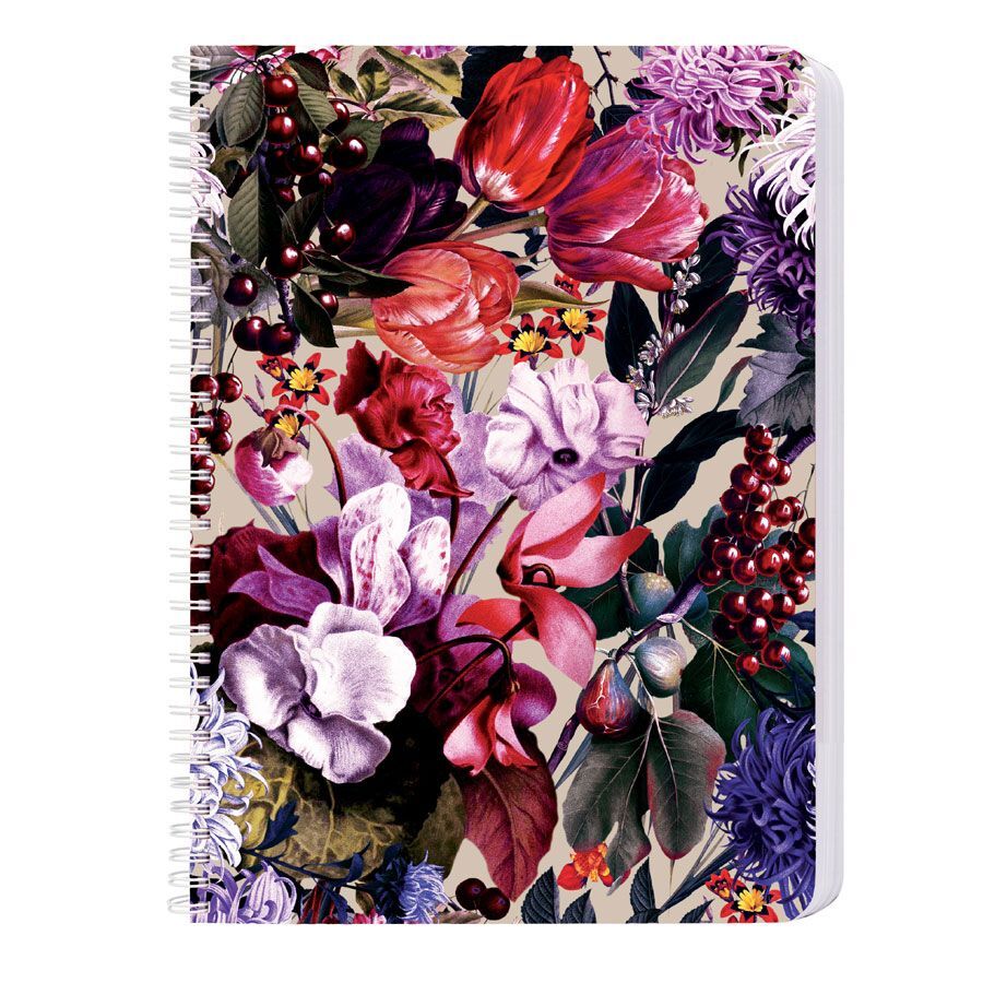 Image of Ringbuch A4 Blumenbouquet