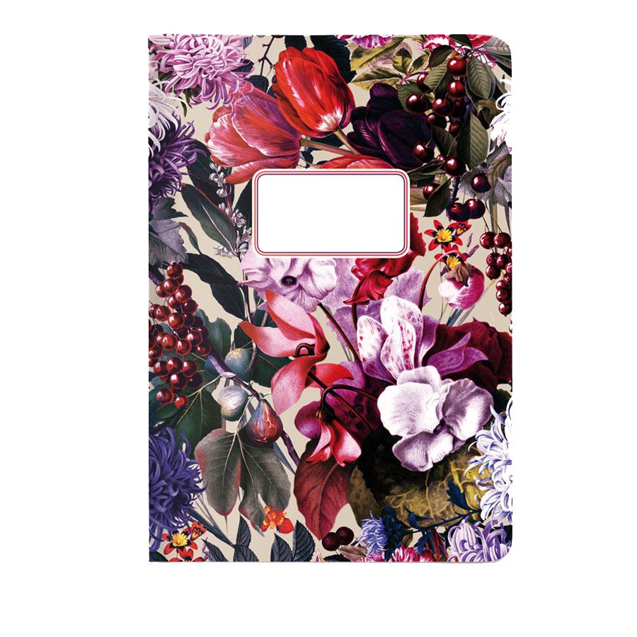Image of Heft A5 kariert Blumenbouquet