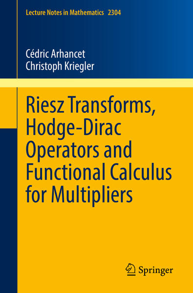 Riesz Transforms Hodge-Dirac Operators and Functional Calculus for Multipliers