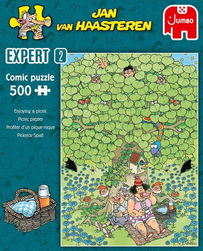 Image of Jan van Haasteren Enjoying a Picnic(Expert 500)