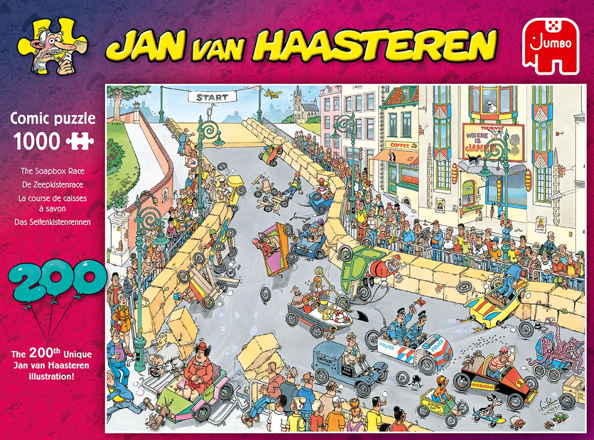 Jan van Haasteren - Seifenkistenrennen - 1000 Teile