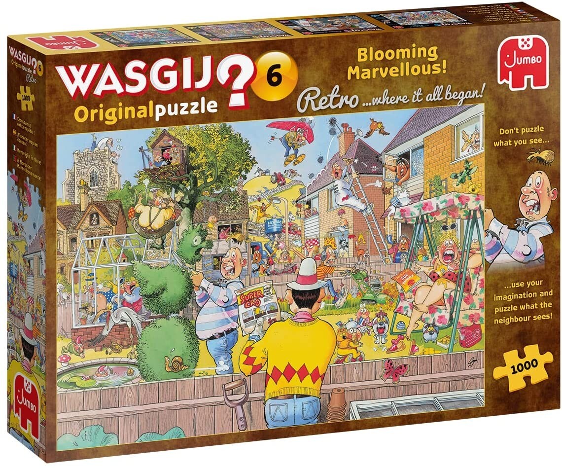 Image of Wasgij Retro Original 6 - Blühende Pracht! - 1000 Teile