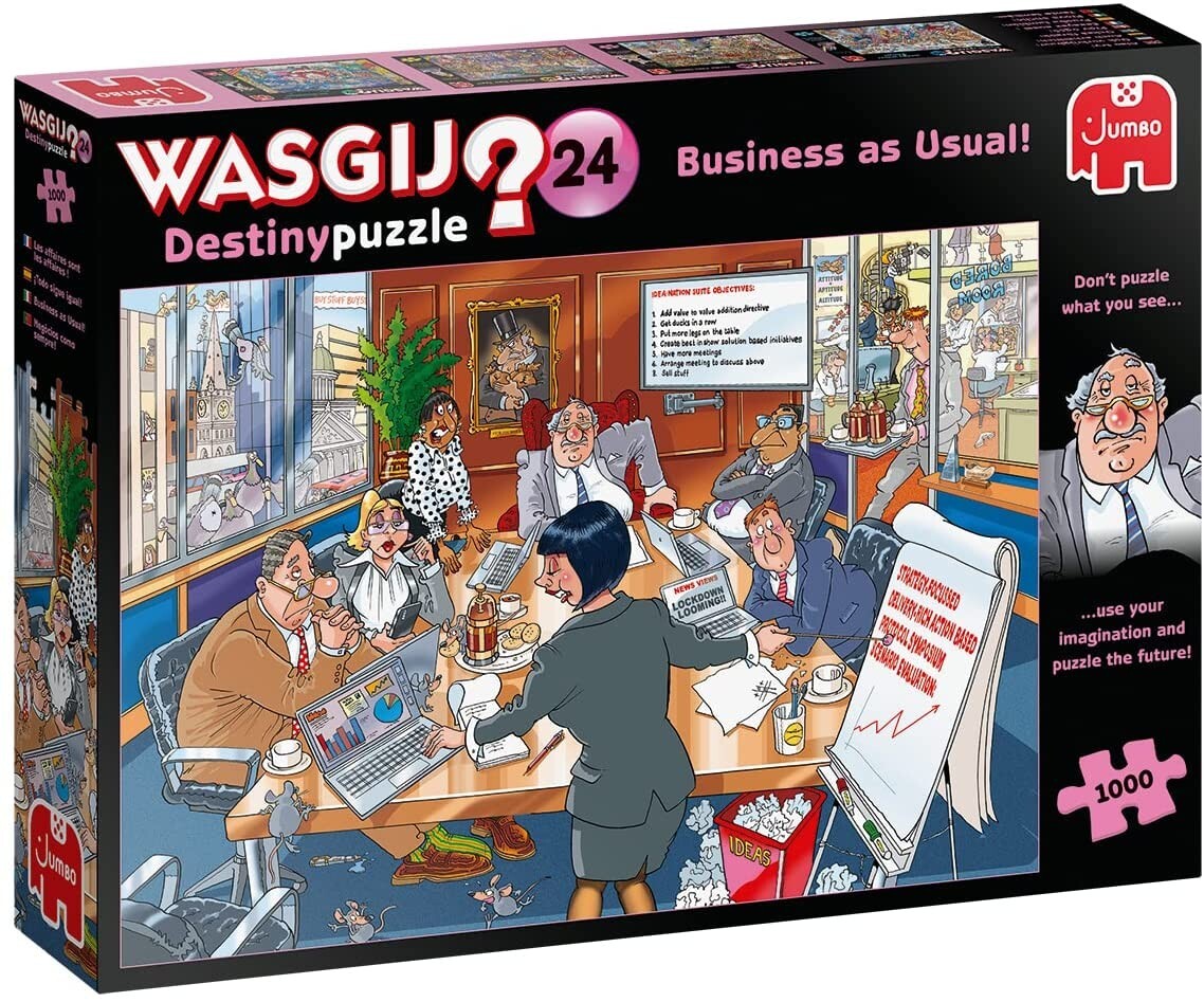 Wasgij Destiny 24 - Business as Usual! - 1000 Teile