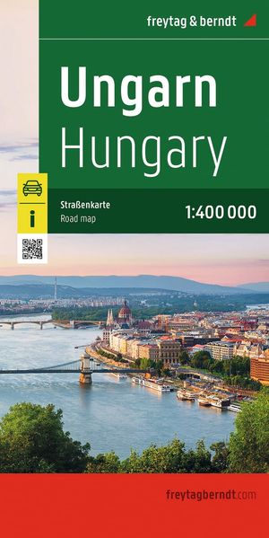 Freytag + Berndt Freytag & Berndt Straßenkarte Ungarn 1, 400.000