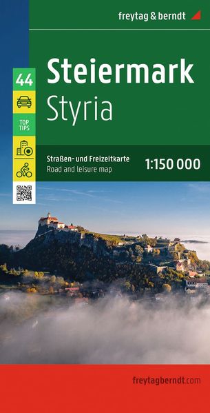 Freytag + Berndt Freytag & Berndt Straßenkarte Steiermark 1, 150.000