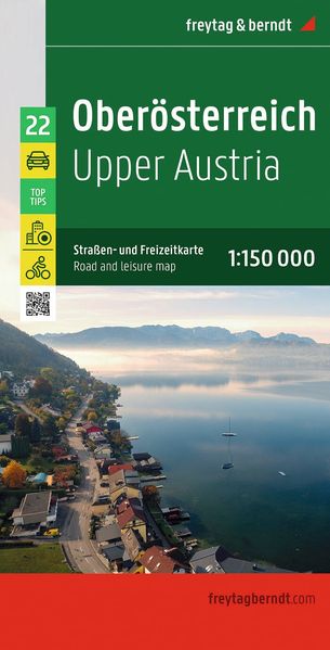 freytag & berndt Straßenkarte Oberösterreich 1:150.000