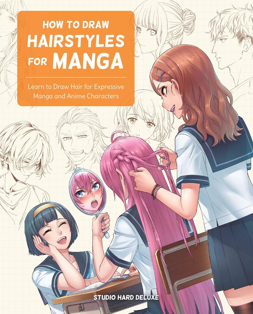Rockport Publishers How To Draw Hairstyles For Manga