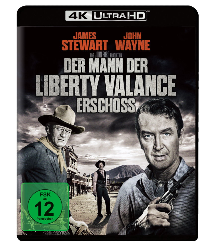 Der Mann der Liberty Valance erschoss 4K 1 UHD-Blu-ray + 1 Blu-ray