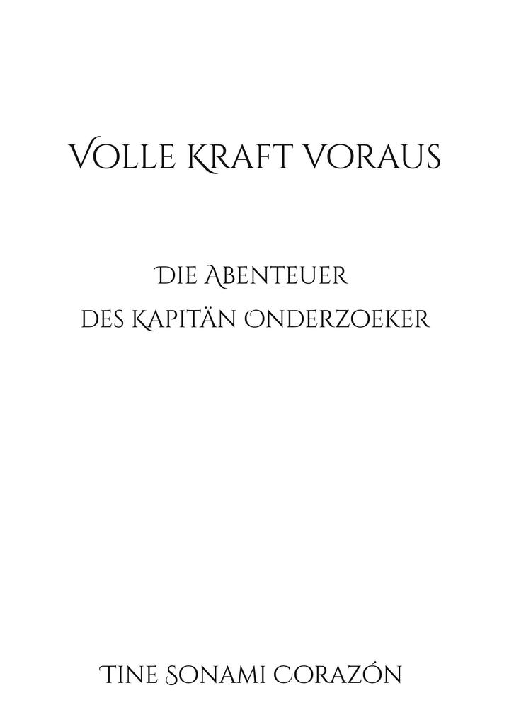 Volle Kraft voraus