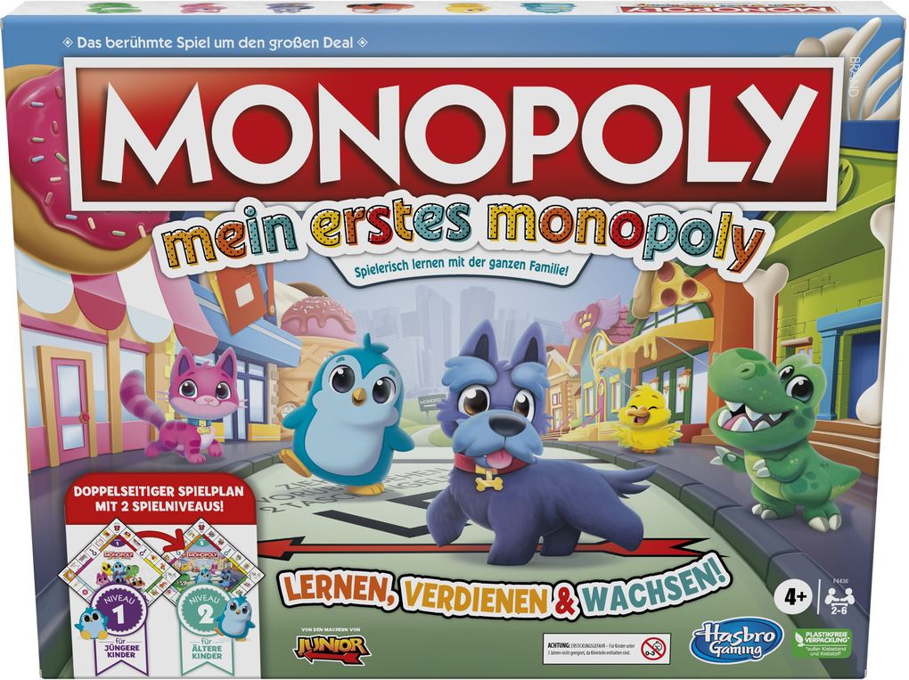 Image of Hasbro - Mein erstes Monopoly