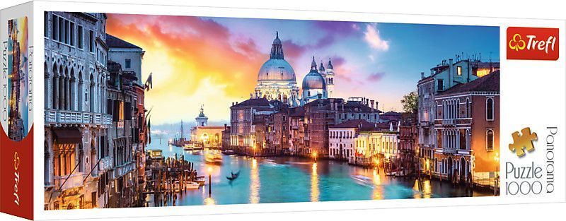 Puzzle 1000 Panorama Canal GrandeVenedig