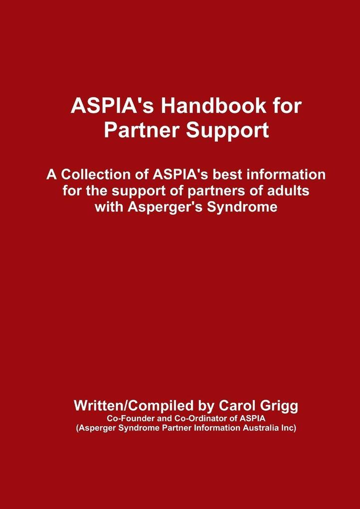 ASPIA's Handbook for Partner Support