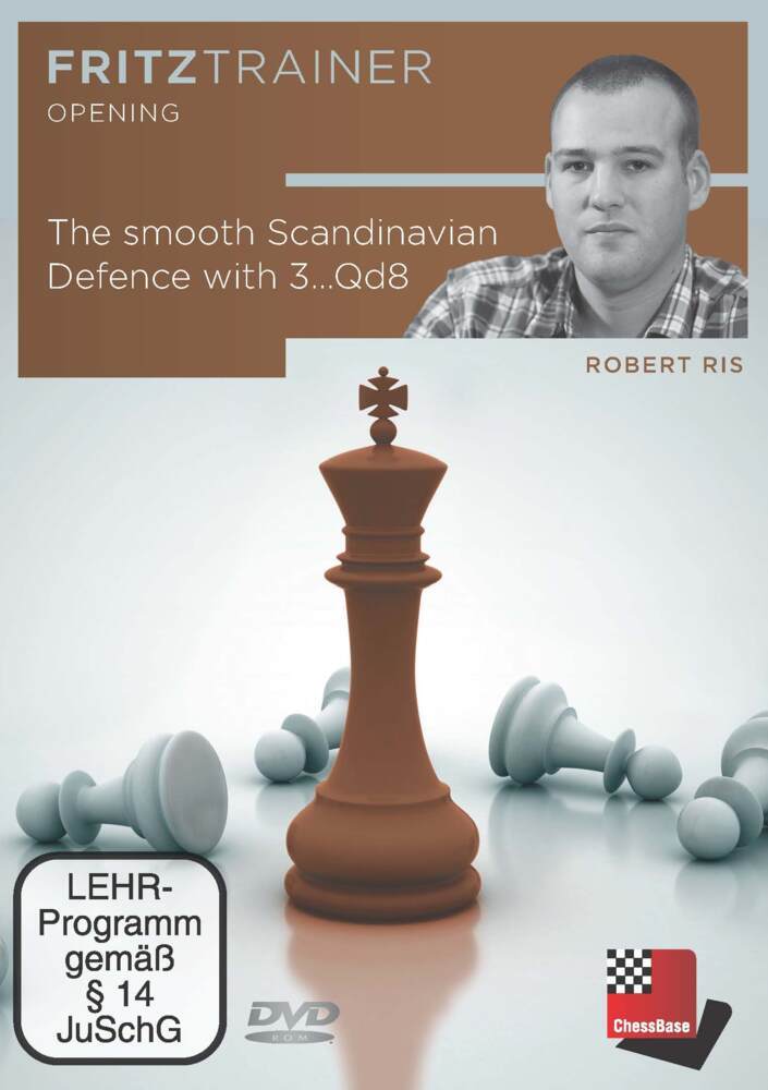 The smooth Scandinavian Defence with 3...Qd8 DVD-ROM