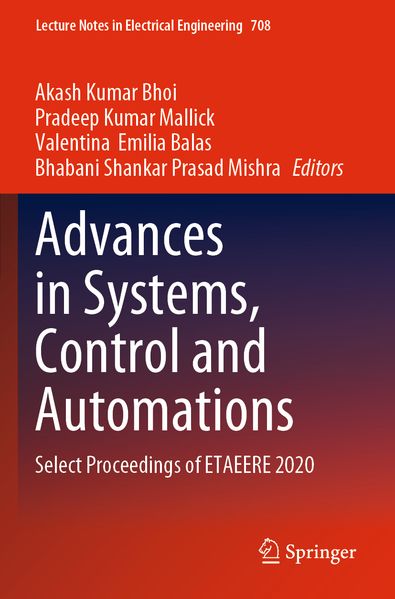 Advances in Systems Control and Automations