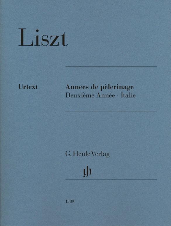 Franz Liszt - Années de pèlerinage Deuxième Année - Italie